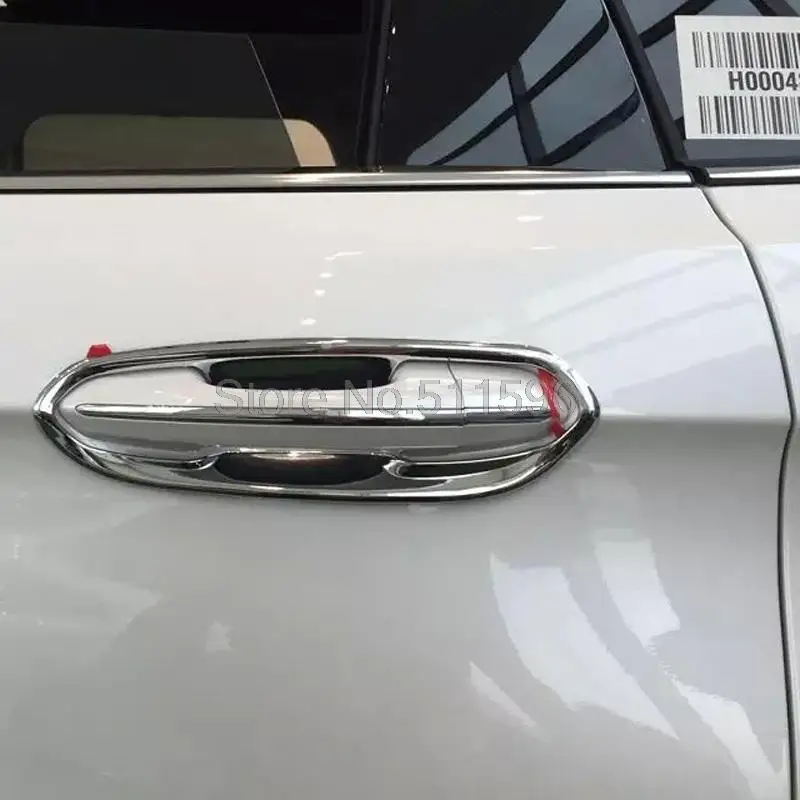 Fit For Ford Edge 2015 2016 Shiny Side 8PCS/SET ABS Chromed Exterior Automobile Parts Door Handle Bowls Covers Car Moldings Fit For Ford Edge 2015 2016 Shiny Side 8PCS/SET ABS Chromed Exterior Automobile Parts Door Handle Bowls Covers Car Moldings