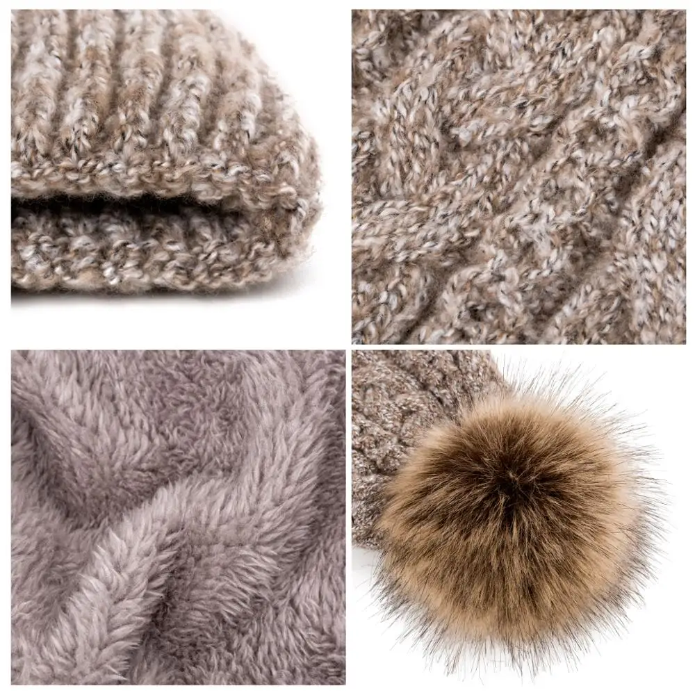 DMROLES/новая шерстяная шапка из грубой шерсти, мягкая детская зимняя теплая шапка, зимняя шапка для девочек, плотная вязаная шапка, шапка для родителей и ребенка 5 лет