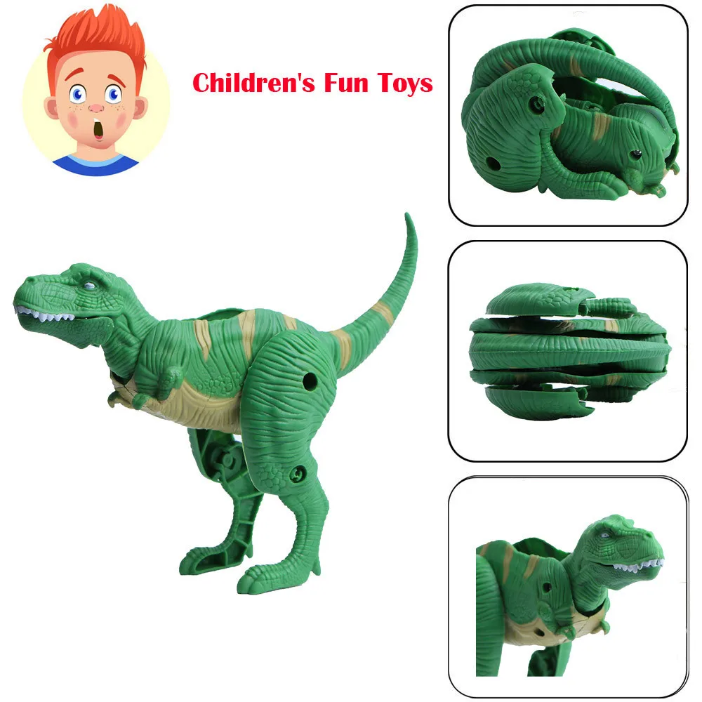 

Transform Simulation Dinosaur Toy Model Deformed Dinosaur Egg Collection Gift