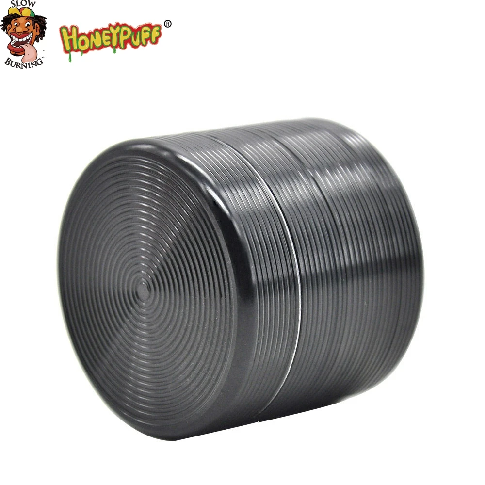 

HONEYPUFF Screw Aluminum Alloy Herb Grinder 40 MM/50MM/56MM/63MM 4 Layers Herbal Spice Crusher Hand Crank Tobacco Hand Muller