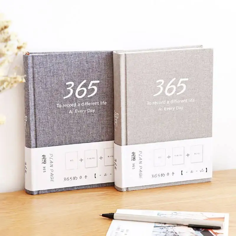 

Golden Valley 365 Days Cloth Notebook 32K cloth simple creative retro book journal notebook notepad diary book