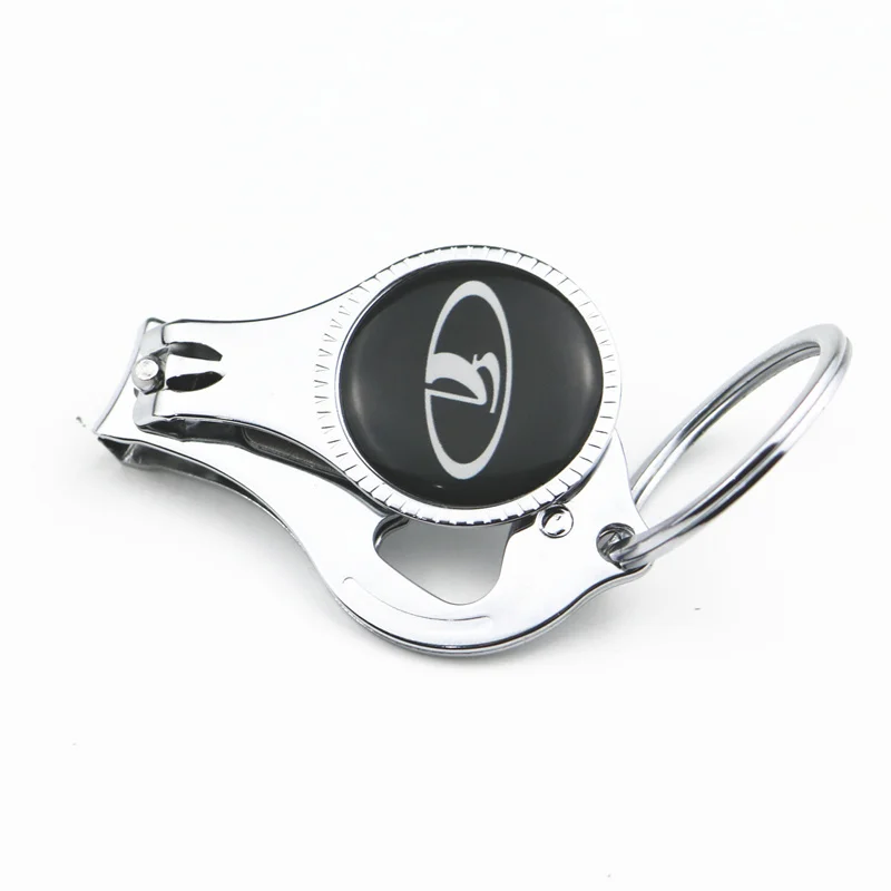 

3D Alloy Multifunctional Car Keyring Emblem Badge Key Ring For Lada niva kalina priora granta largus vaz samara Car Styling