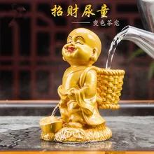 Креативный домашний цвет, изменение цвета, чай для домашних животных, высокое качество, спрей для воды, маленький монах, китайский чай, мини-чай, украшение для домашних животных