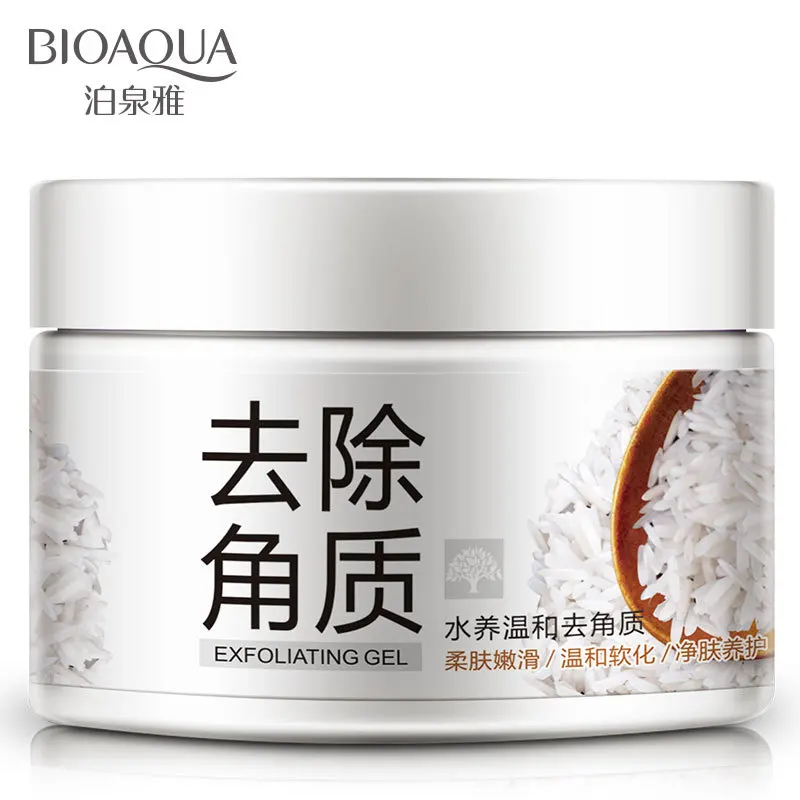 BIOAQUA глубокое очищение Aqua Gel натуральный Отшелушивающий Осветляющий крем для