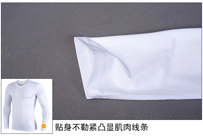 MMA Kit rashguard Male Man Compression Sports Suit Quick drying Perspiration Fitness Training Sportswear Jogging Running Clothes (26)