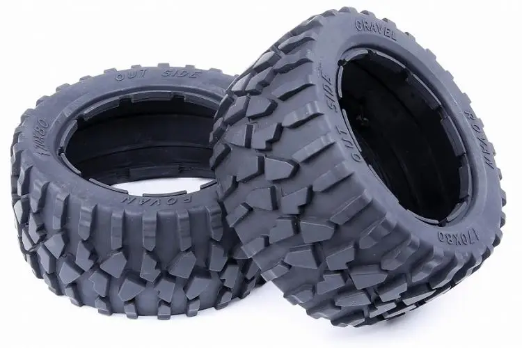 Baja передние задние колеса Macadam гравийные шины для кожи 1/5 весы HPI ROVAN KM 5B SS Rc