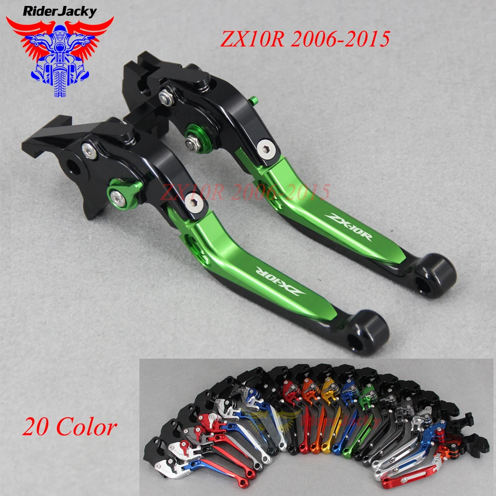 CNC Extendable Foldable Motorcycle brake Clutch Levers For Kawasaki ZX10R ZX10 R 2006-2015 2014 2013 2012 2011 2010 2009 2008 | Автомобили