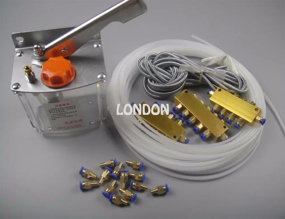 CNC Router machine Manual Oil Pump, Lubrication Pumpin Woodworking