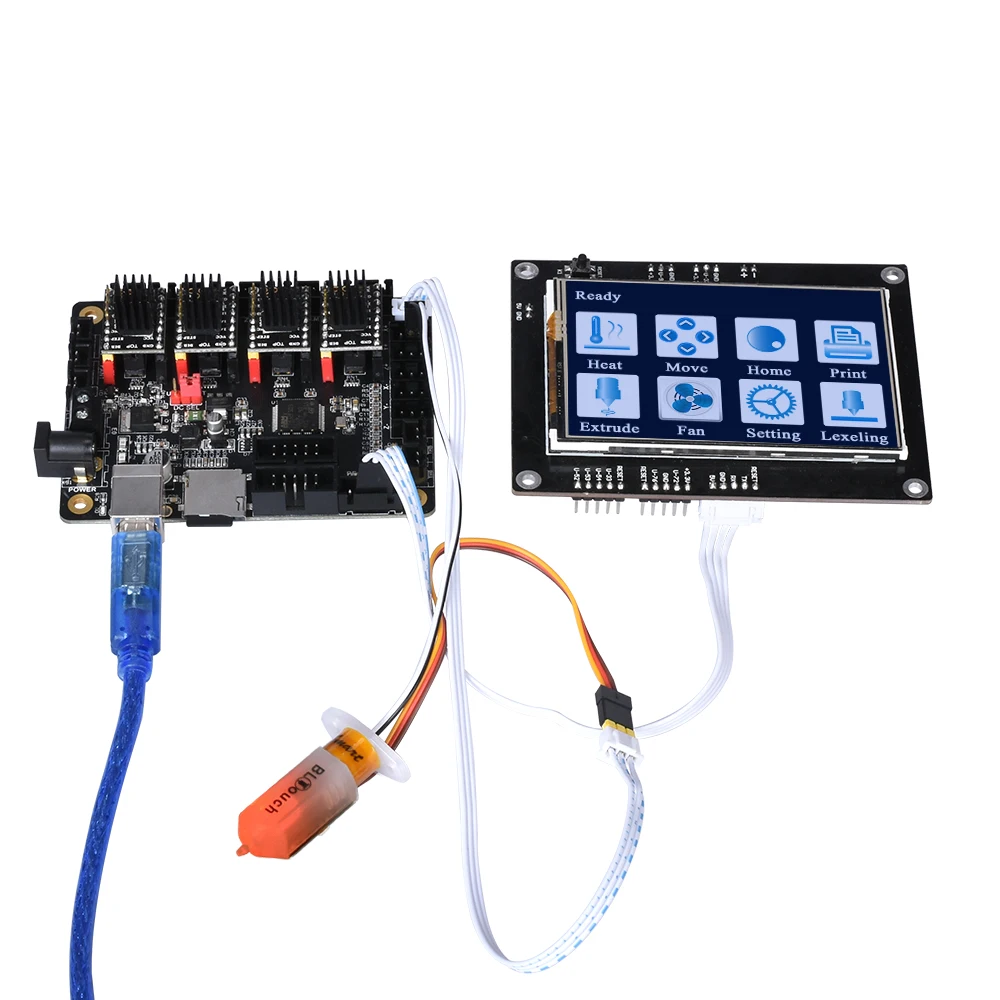 Плата управления BIGTREETECH SKR mini V1.1 32 бит детали для 3D принтера TMC2208 TMC2130 spi драйвер Reprap