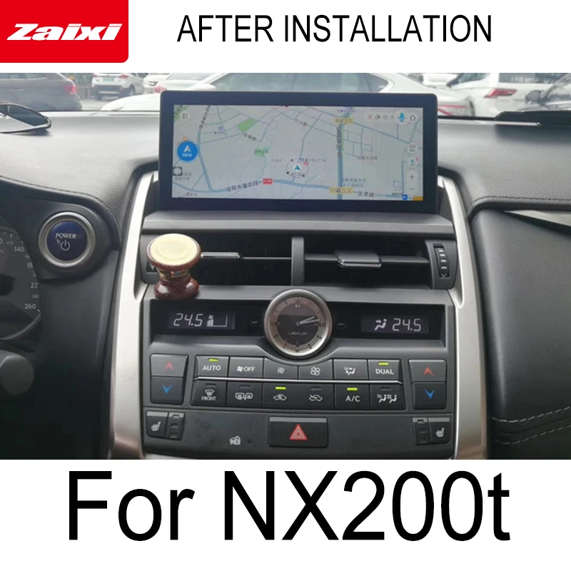 Excellent ZaiXi For Lexus NX 200t NX 300 2014-2017 Car Android Touch Screen Multimedia Player Stereo Display navigation GPS Audio Radio 4