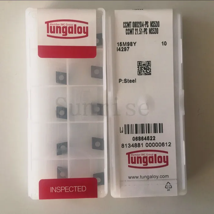 CCMT060204 PS NS530 Carbide Inserts Carbide Cutter For Turning Tool