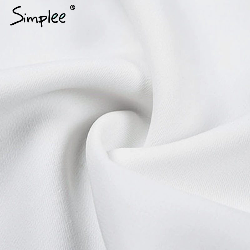 Simplee V neck women blouse shirt Puff sleeve button white blouse Autumn winter lady shirt top Female office chiffon blouse tops Simplee V neck women blouse shirt Puff sleeve button white blouse Autumn winter lady shirt top Female office chiffon blouse tops