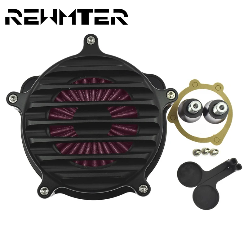 

Motorcycle Air Cleaner Filter CNC For Harley XL Sportster 91-17 Touring Street Glide 08-18 Softail 00-15 FXSBSE 13-14 FLSTSE
