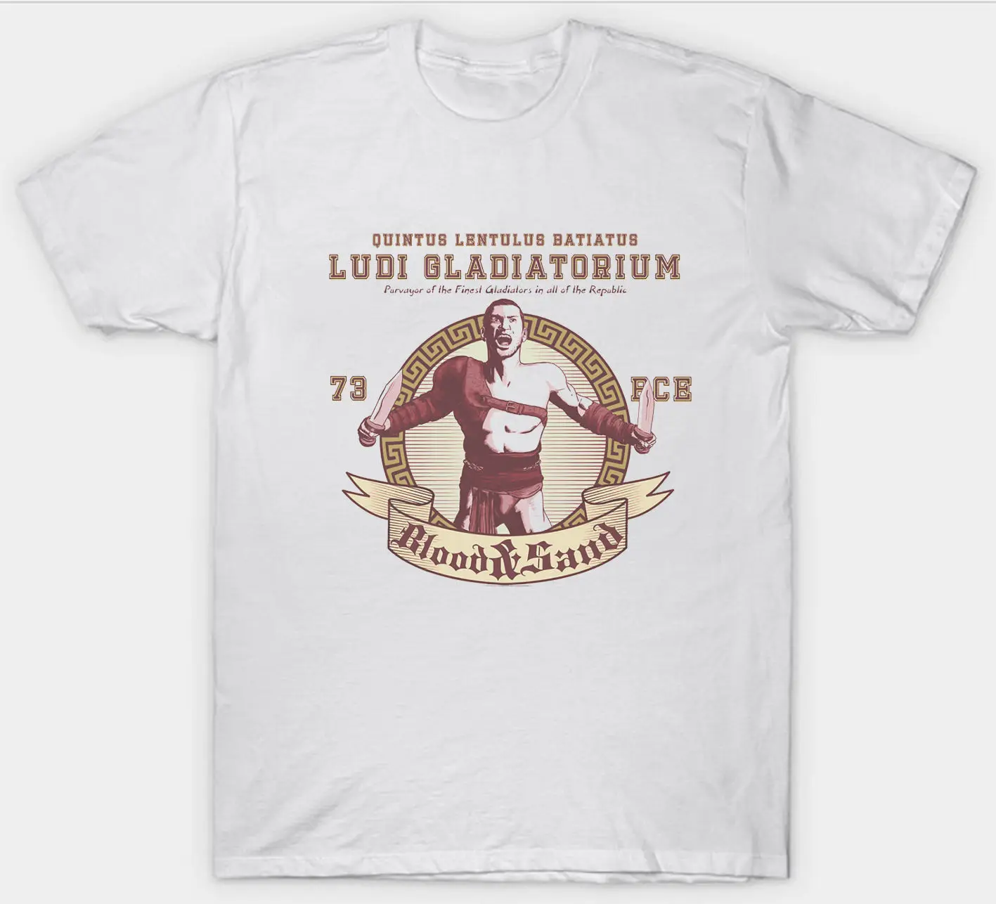 

Ludi Gladiatorium T Shirt Gladiator Spartacus Warrior Spartan Roman Rome