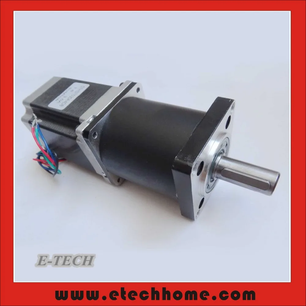 Nema 23 Planetary Gearbox Stepper Motor Gear Ratio 15 20 25 30 40 50 100 1