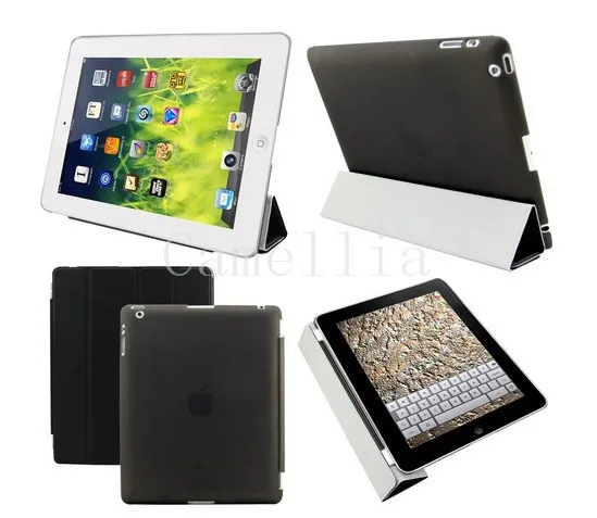 

Besdata Ultra Thin Magnetic Smart Cover & Back Case For Apple iPad 2 / iPad 3 / iPad 4 Black PT2600