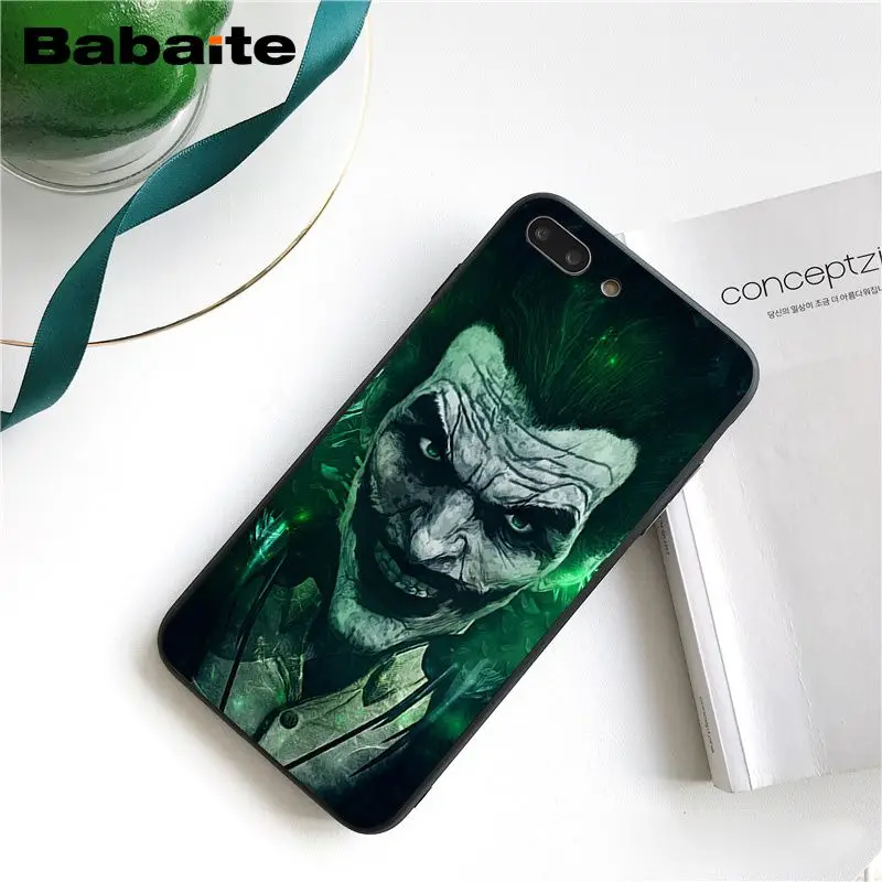 Babaite Смешной клоун, Бэтмен Джокер чехол для телефона чехол для iphone 11 Pro 11Pro Max 8 7 6 6S Plus X XS MAX 5 5S SE XR - Цвет: A10