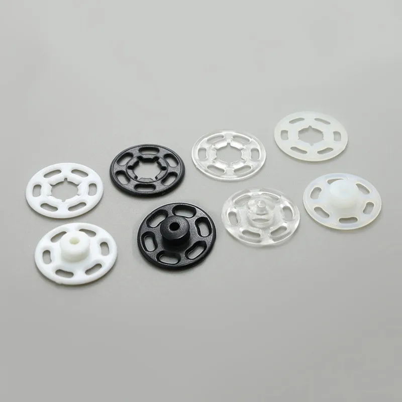 7mm Round Plastic snap buttons 300sets (300pcs tops and 300pcs bottoms
