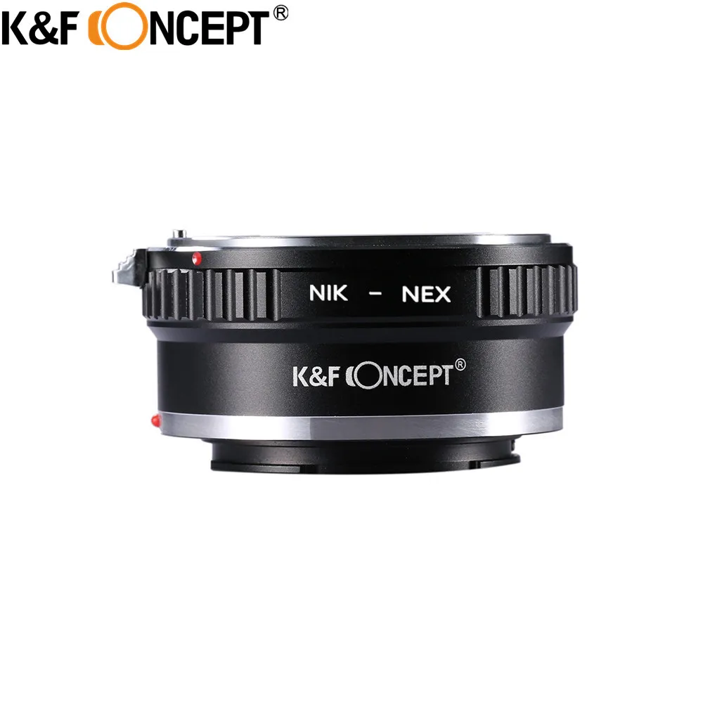 K& F концепция для Ай-NEX Камера Переходники объективов кольцо для Nikon AI объектив для Sony NEX E крепление Камера NEX-3 NEX-5 NEX-6 NEX-7 NEX-5N