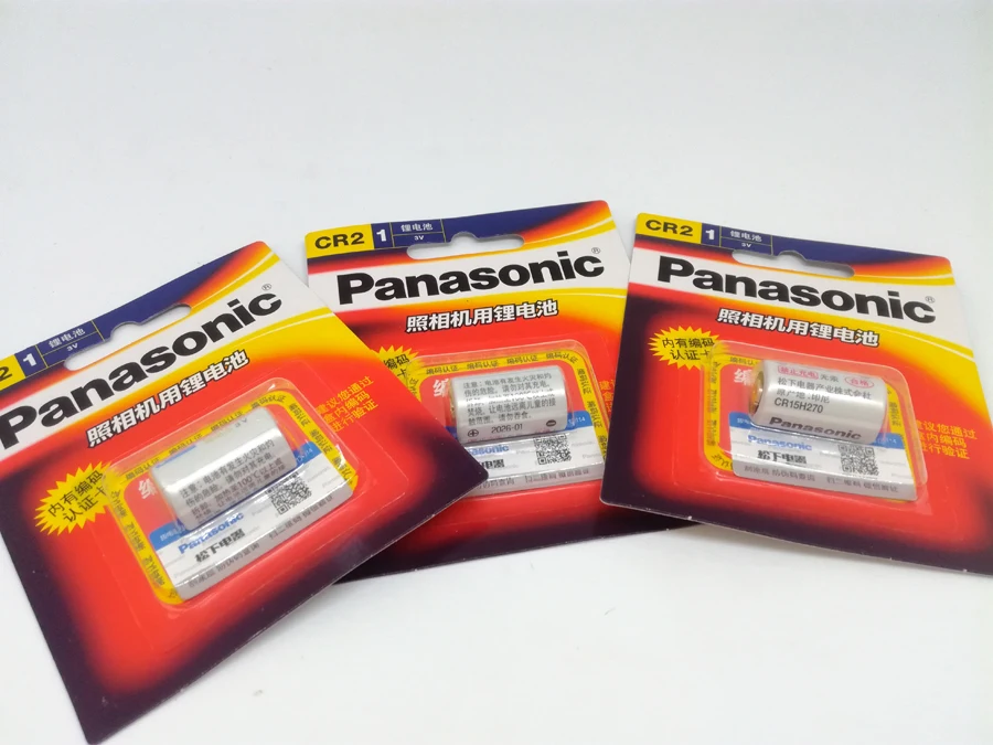 

5pack/lot New Original Panasonic CR2 3V CR15H270 850mah CR 2 Lithium Battery Camera Batteries