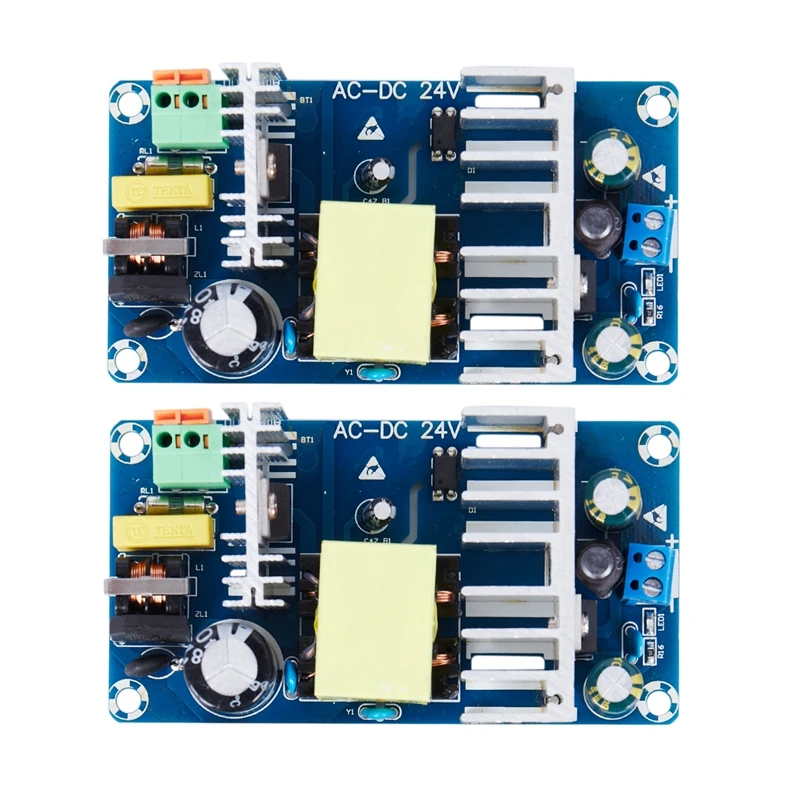 2 шт. 24V Переключая Мощность источника питания доска 4A 6A высокое модуль