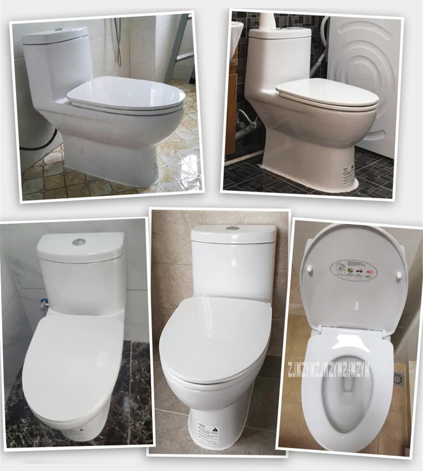 Высокое качество AE1029 керамический туалет для ванной комнаты мелкая бытовая Туалет накачкой сифон дезодорант цельный туалет 3/6L 305/350/400 мм