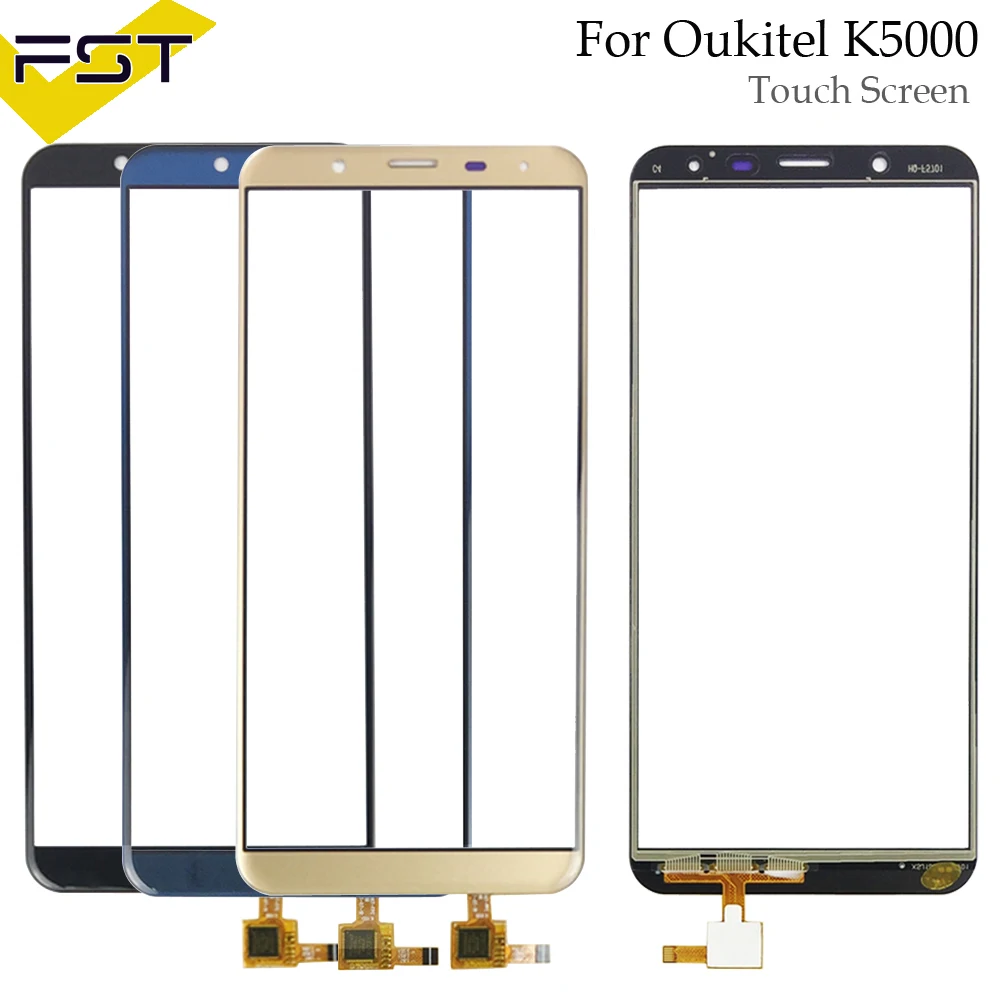 Сенсорный экран 5 7 дюйма для Oukitel K5000 стеклянная панель с цифровым