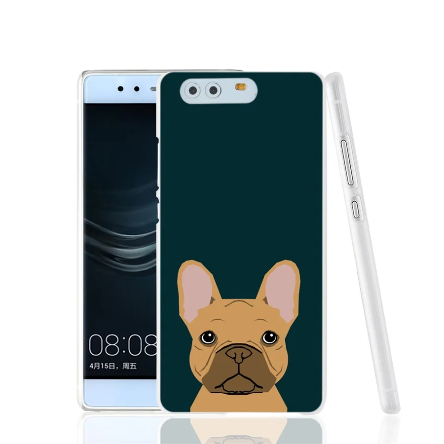 00859 французский бульдог телефон cover case для huawei ascend p7 p8 p9 lite плюс maimang 4 g8 g7 y6 honor V8 |