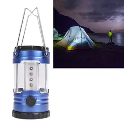 Легкий 12 светодио дный LED Походы в Бивуак, кемпинг для верховой езды Палатка Фонари Портативный нержавеющей Рыбалка свет висит палатка