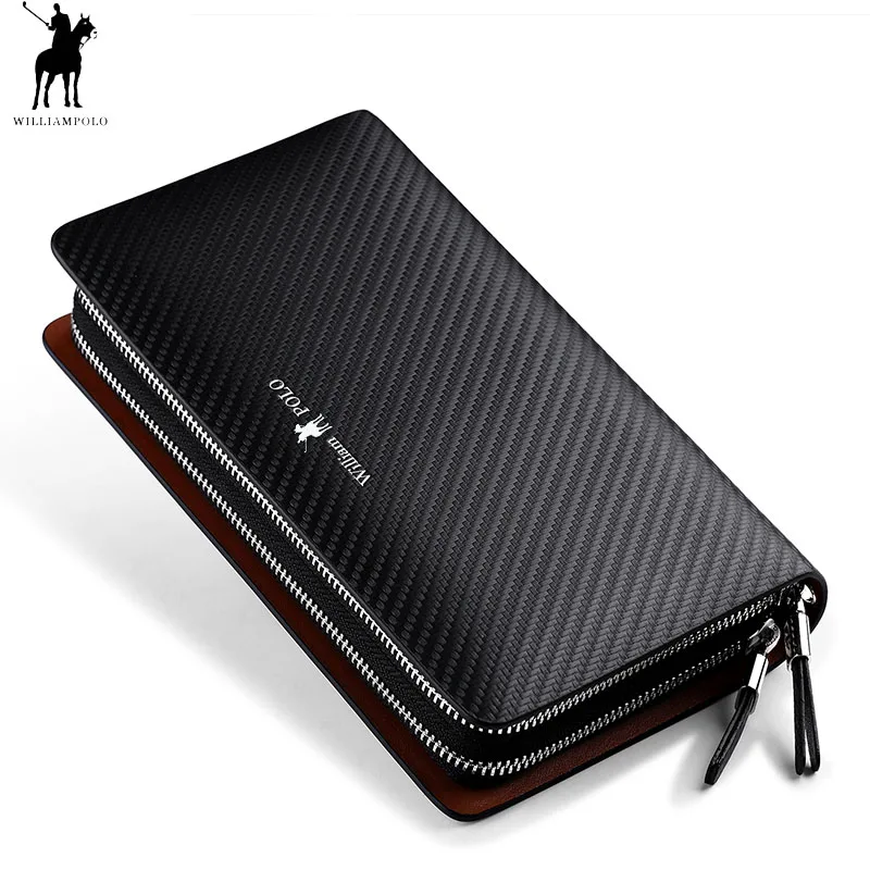 WILLIAMPOLO Business Men Clutch Bags Brand Genuine Leather Blue Fashion Zipper Long Wallet Phone Credit Card Holders Handbag WILLIAMPOLO Business Men Clutch Bags Brand Genuine Leather Blue Fashion Zipper Long Wallet Phone Credit Card Holders Handbag