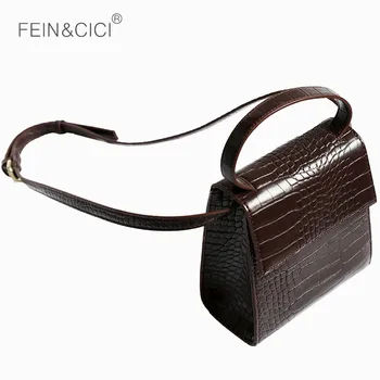 

Box bag animal print alligator leather bag handbag women vintage bags 2018 luxury brand wholesale wholesale