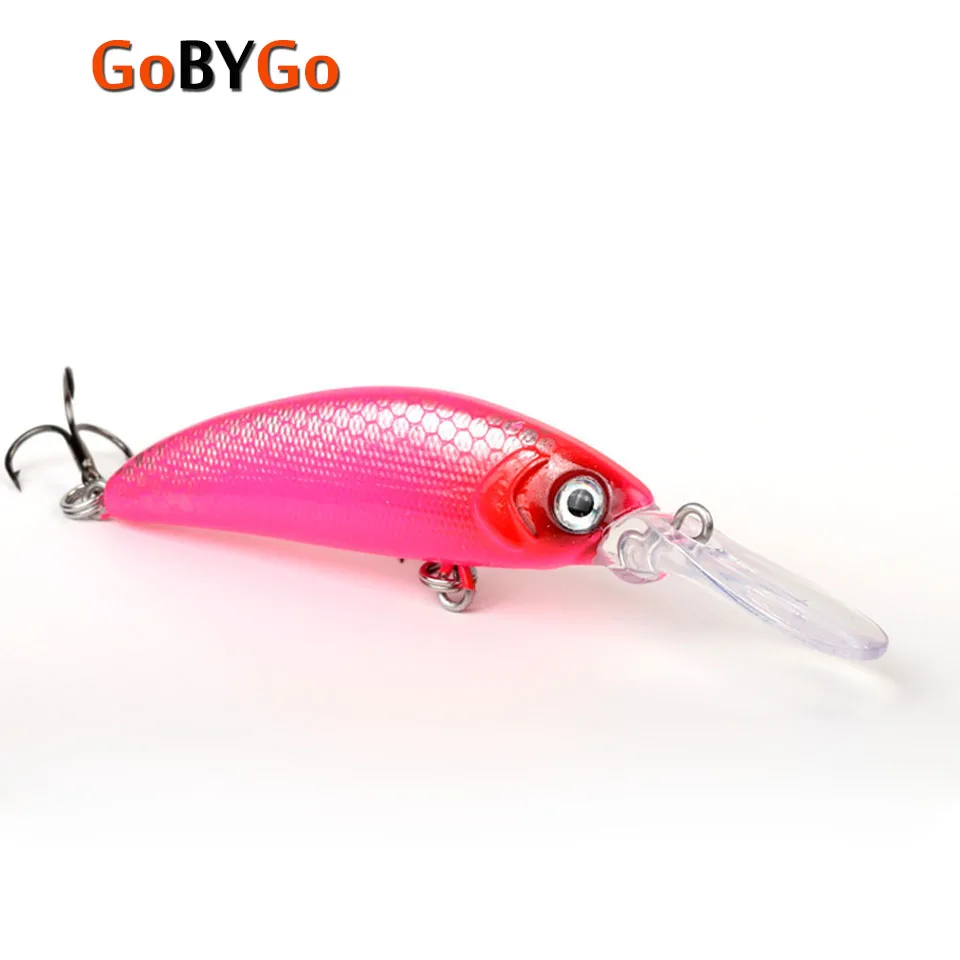GoByGo 1 шт. Рыболовная Приманка Minnow 5 5g см маленькие качели сильный воблеры