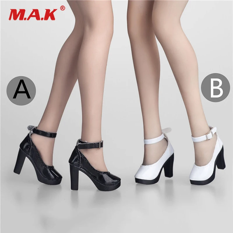 ZY Toys 1//6 scale RED High Heel Pumps Shoes for 12/'/' female figure PHICEN