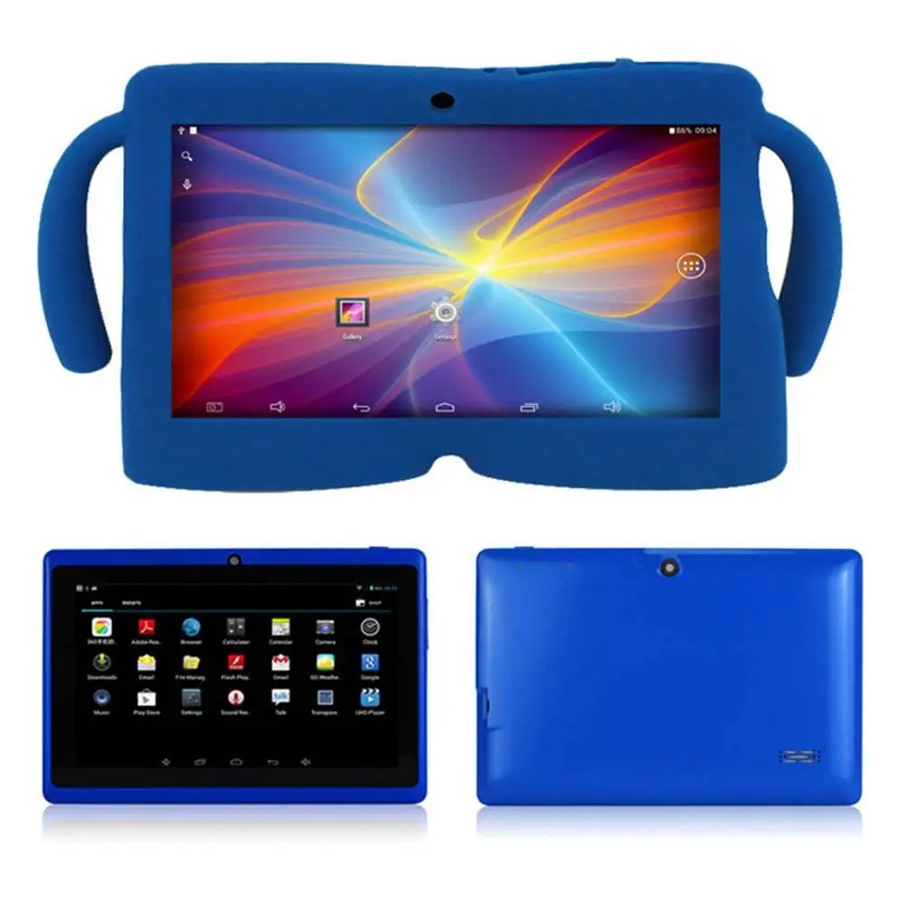 

Bundle Case For Kid's 7" 16G Android Multi Touch 4.4 Quad Core Tablet PC Blue