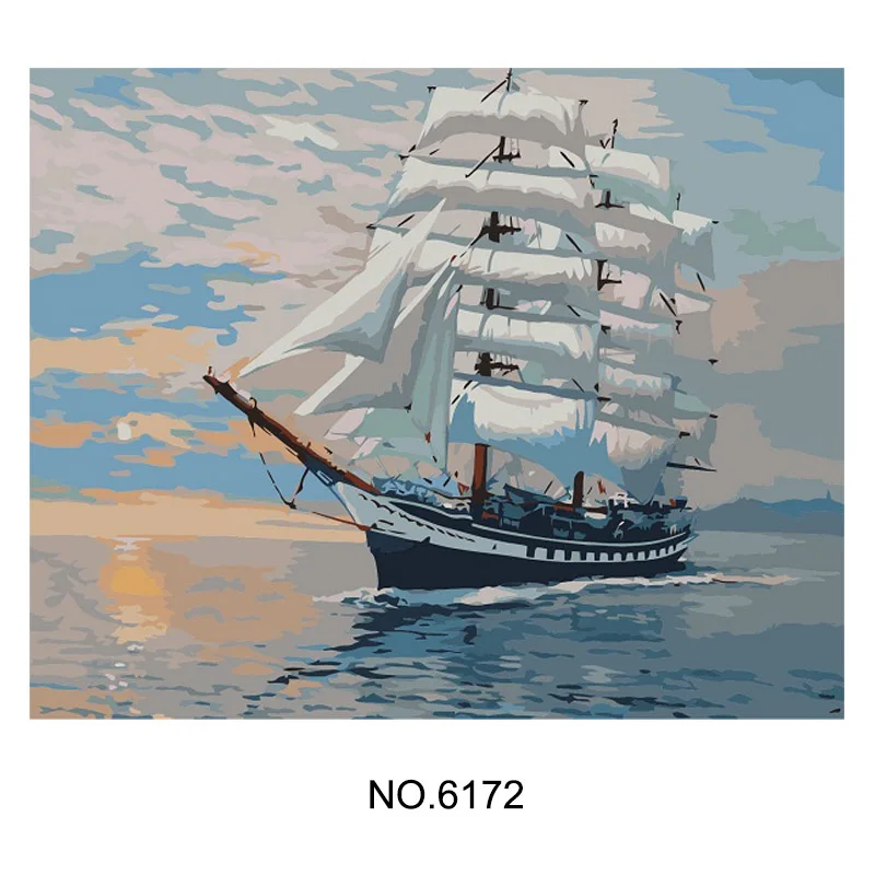 

Frameless Colorful Scenery Digital Diy Painting By Numbers Abstract Oil Painting Modern Wall Art Picture For Home Wall Artwork