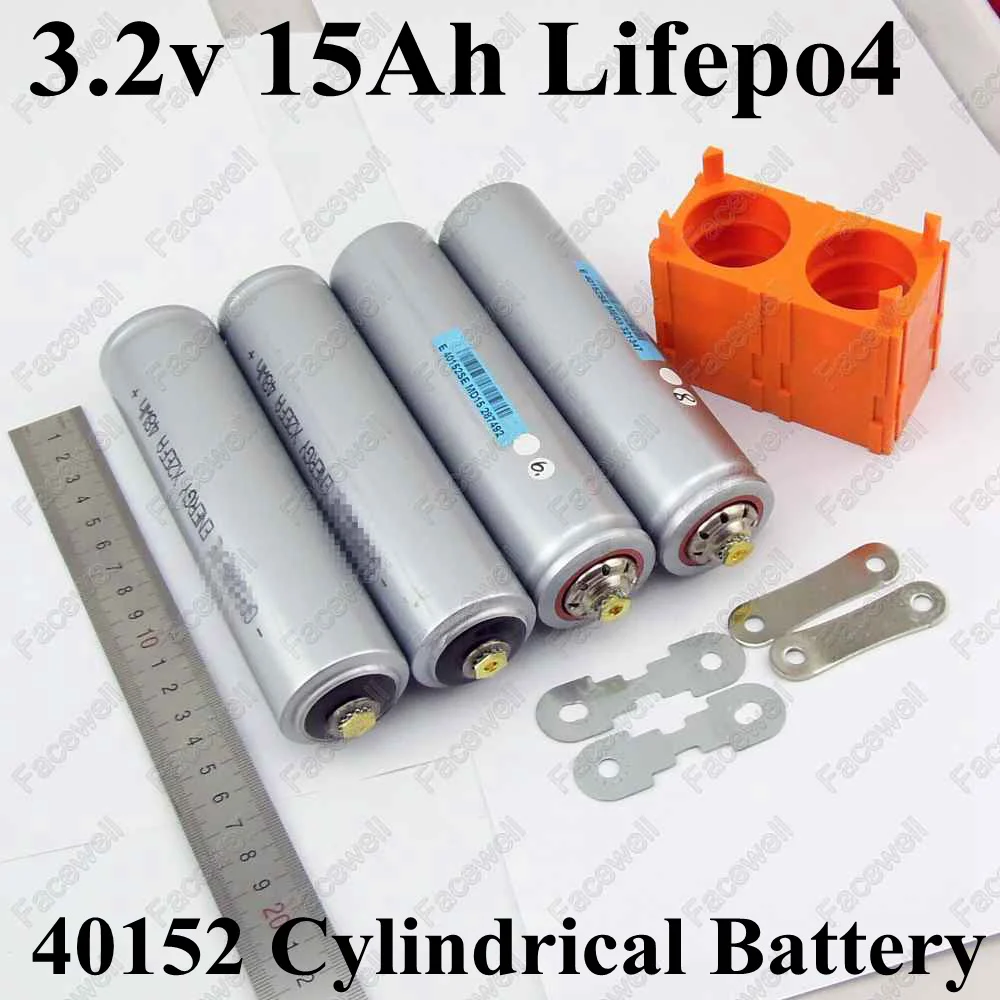 4 шт. lifepo4 40152 батарея 15Ah 3,2 v 40152 батареи 17ah 100A высокий расход 30A не 38120 для diy e велосипед Аккумуляторный блок электроинструментов