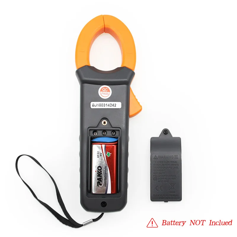Comprar SZBJ BM5263 medidor de abrazadera digital de alta precisión de CA y CC pantalla digital medidor de pinza de CA y CC medidor de corriente de bolsillo