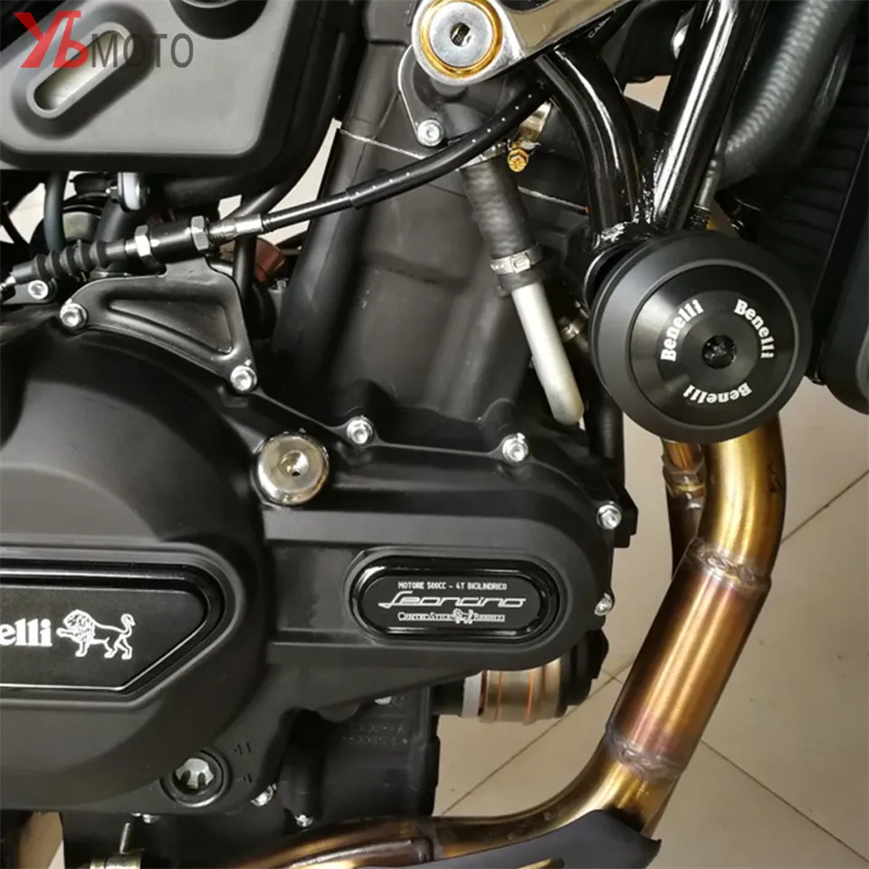 Для Benelli Leoncino500 Leoncino 500 защита от падения мотоцикла CNC алюминиевая рама ползунок анти круглая крышка защита двигателя