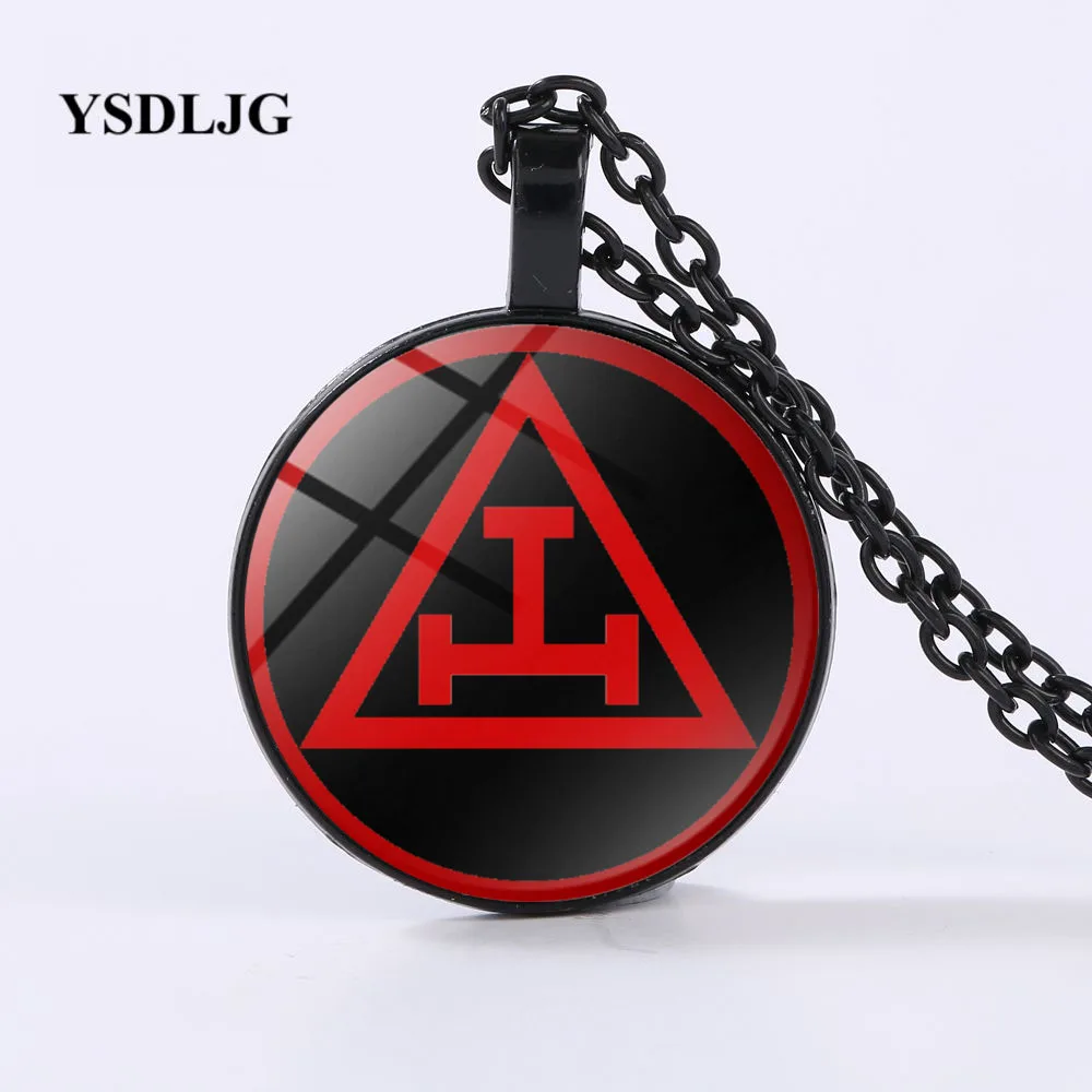 YSDLJG Новое поступление масонское ожерелье-королевские ворота тройной Тау символ