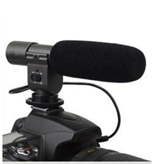 

SCLS New Pro DV Stereo miniphone Mic for DSLR Camera D5100 D7000 D300s D3s