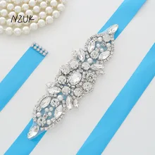 Хрустальный пояс невесты простой жемчуг свадебный пояс серебряные стразы пояс невесты для Свадебные Вечерние платья Y172S