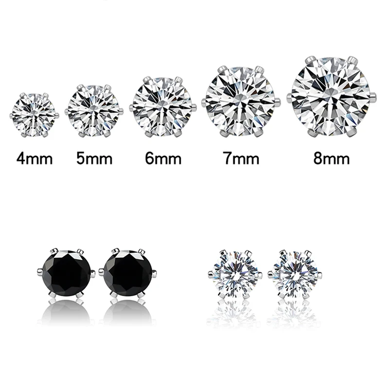 Fashion-Stainless-Steel-Minimalists-Earrings-Silver-Black-And-Clear-Colors--Round-CZ-Stone-Stud-Earring-Women-For-Gifts-(13)