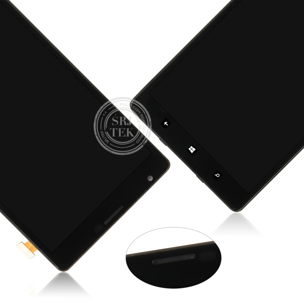 100% оригинал для NOKIA Lumia 1520 LCD сенсорный экран с рамкой дисплей дигитайзер сборка