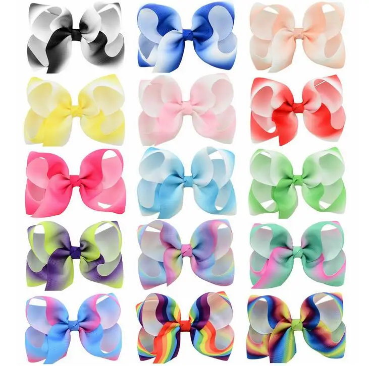 small ombre hairbow
