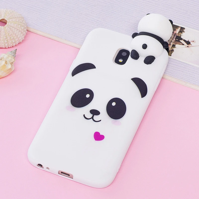 Na Telefony Komorkowe Dla Telefony Komorkowe Samsung Galaxy J3 17 Pokrywa Dla Samsung J330 Przypadku 3d Cartoon Panda Jednorozec Dla Samsung Galaxy J3 17 J3 Pro Przypadku Cover For Samsung For Samsung Galaxygalaxy J3