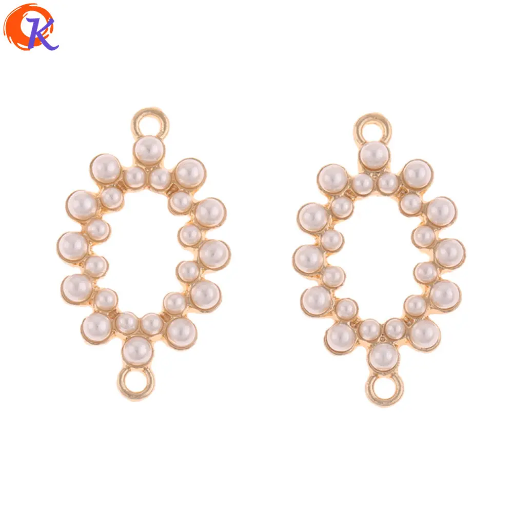 

Cordial Design 50Pcs 15*27MM Jewelry Accessories/DIY/Earrings Making/Imitation Pearl/Earrings Parts/Hand Made/Earring Findings