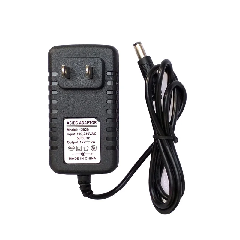 

US Plug AC 100-240V to DC 12V 2A Switching Power Supply Converter Adapter DC112