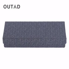 OUTAD бумажная коробка для часов длинный тип современный дизайн ювелирные изделия Элегантные наручные часы Подарочная упаковка чехол демонстрационный органайзер для хранения держатель