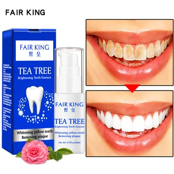

Tea Tree Teeth Whitening Essence Powder Oral Hygiene Cleaning Serum Removes Plaque Stains Tooth Bleaching Dental Tool Toothpaste