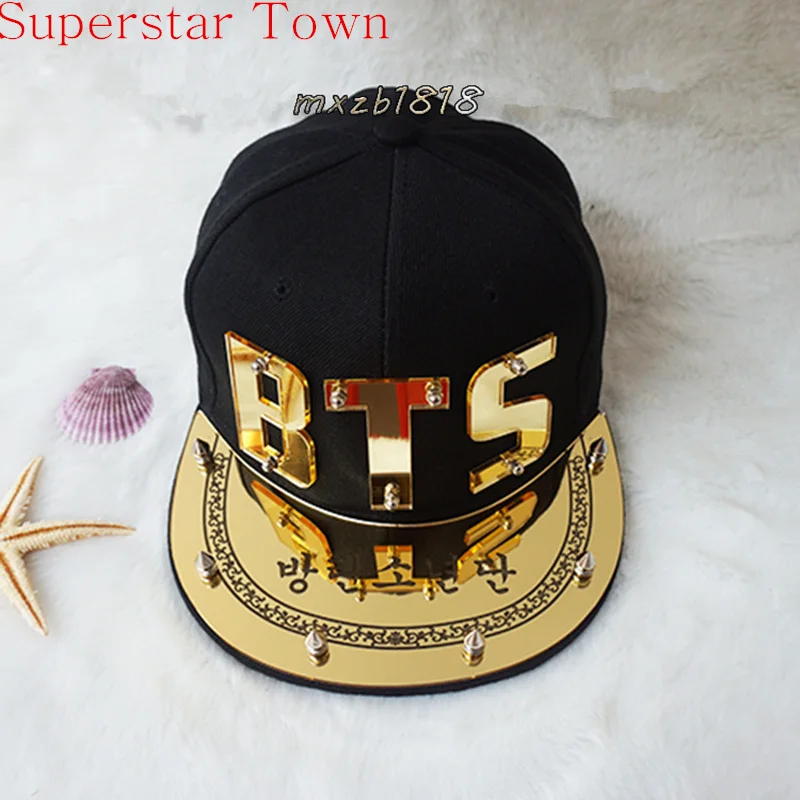 OVOY- Kpop Hat Ring Baseball-Cap Suga-Snapback Baseball Cap Iron